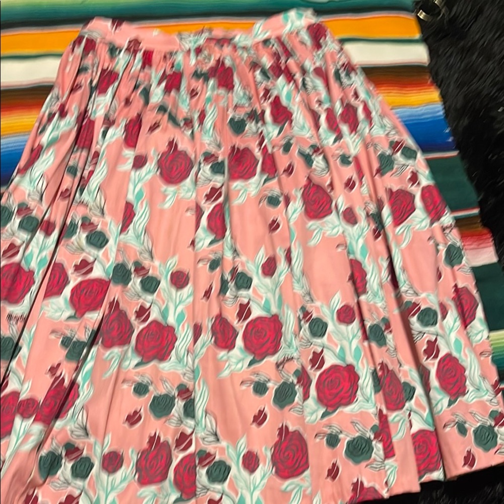 Floral Pink Skirt